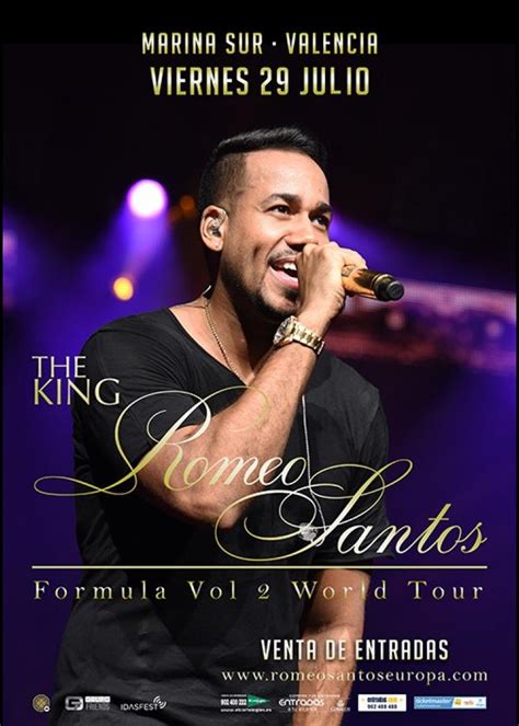 concierto de romeo santos valencia|Concierto de Romeo Santos en Valencia 2023